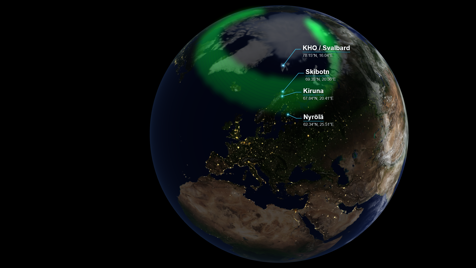 NORVIS observing network